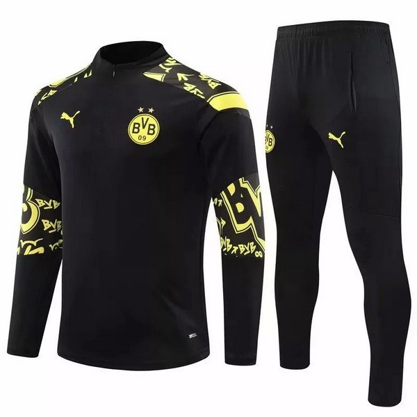 Survetement Borussia Dortmund 2020-2021 II Noir Jaune